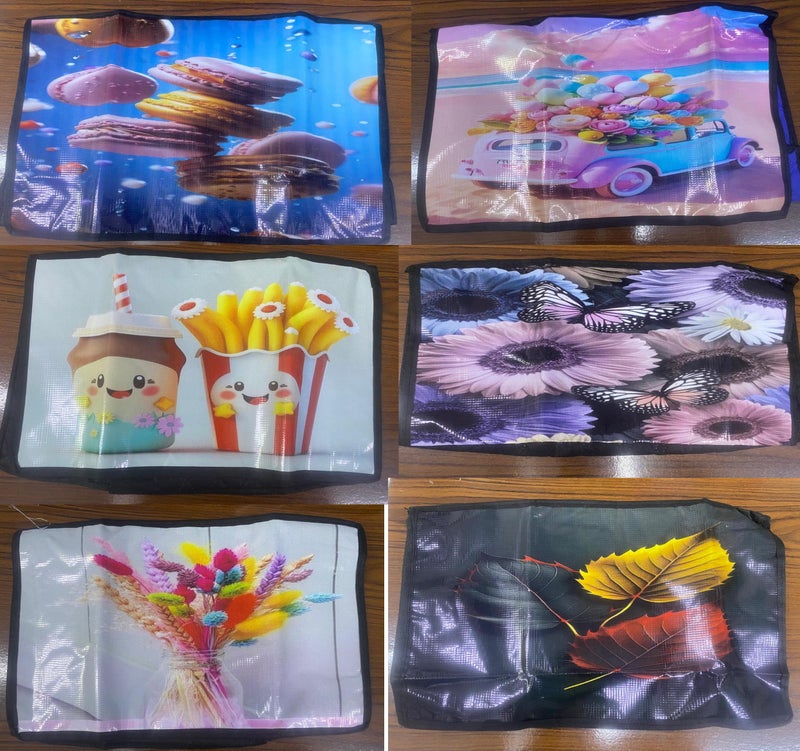Microwave Oven Cover - Multi Color, W50xL30xD30cm - Image 3