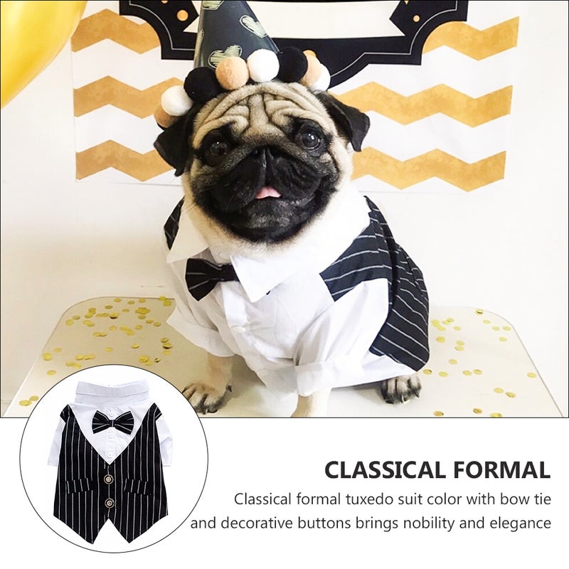 Dog Tuxedo Dog Suit Pet Tuxedo Wedding Party Suit Formal Dog Wedding Attire - Image 4