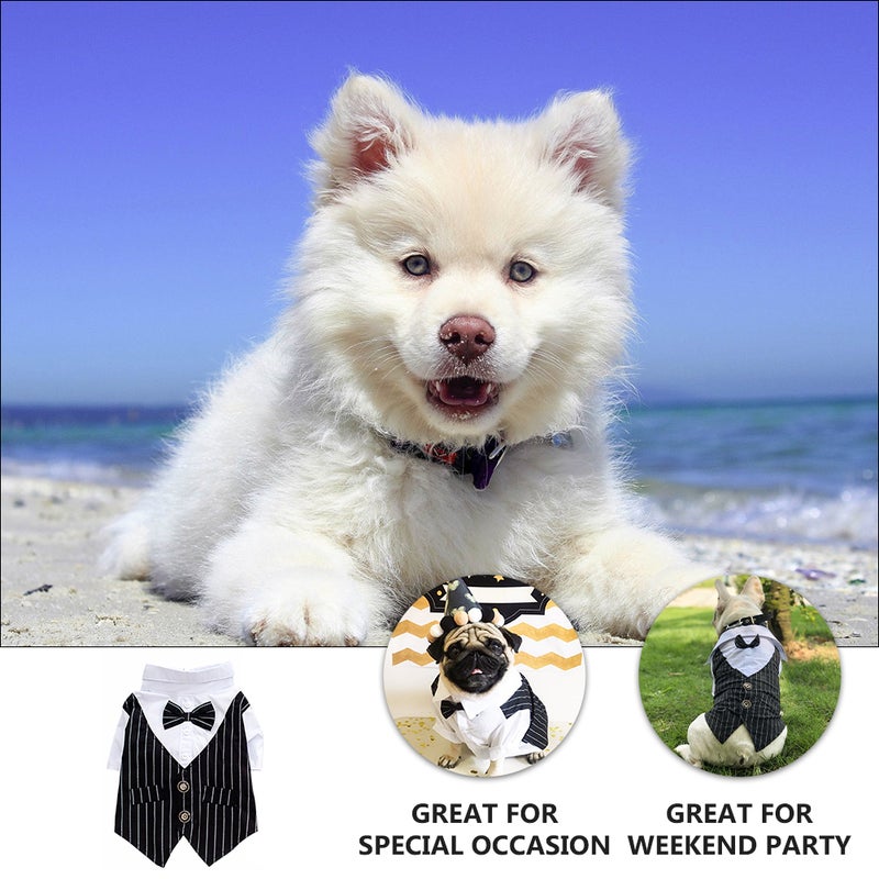 Dog Tuxedo Dog Suit Pet Tuxedo Wedding Party Suit Formal Dog Wedding Attire - Image 5