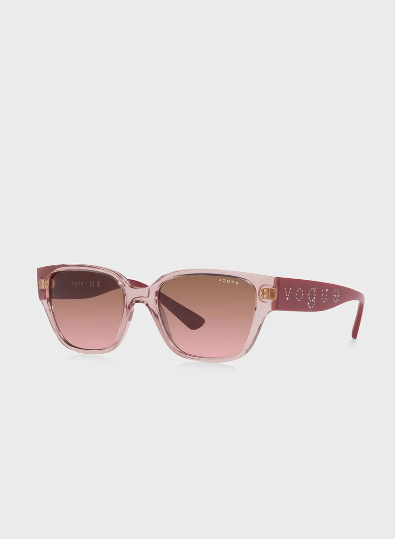 Vogue Eyewear 0Vo5459Sb Wayfarer Sunglasses