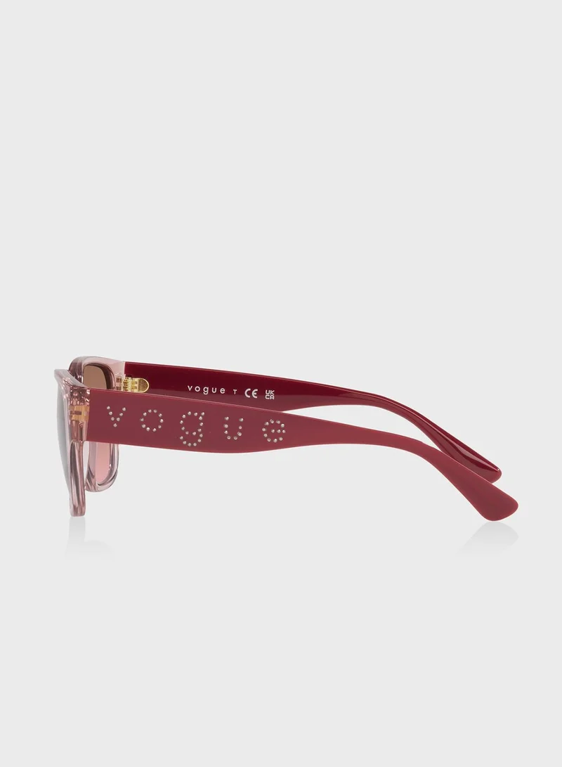 Vogue Eyewear 0Vo5459Sb Wayfarer Sunglasses