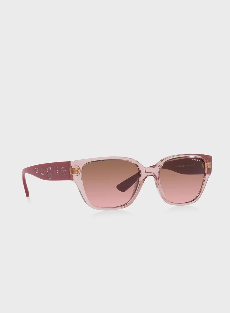 Vogue Eyewear 0Vo5459Sb Wayfarer Sunglasses