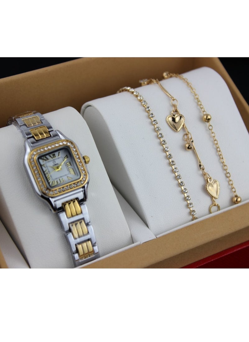 Reclaim with Argireline Women's evening watch set 