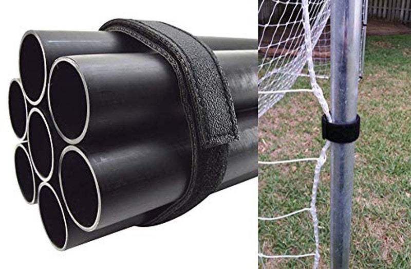 DIY Crafts 16mm Roll Hook Loop Reusable Cable Ties Wraps Straps Durable Functional Ties to Keep Your Places from Tangled Messes of Cords 16mm Pack of 5 Meter Black - Image 5