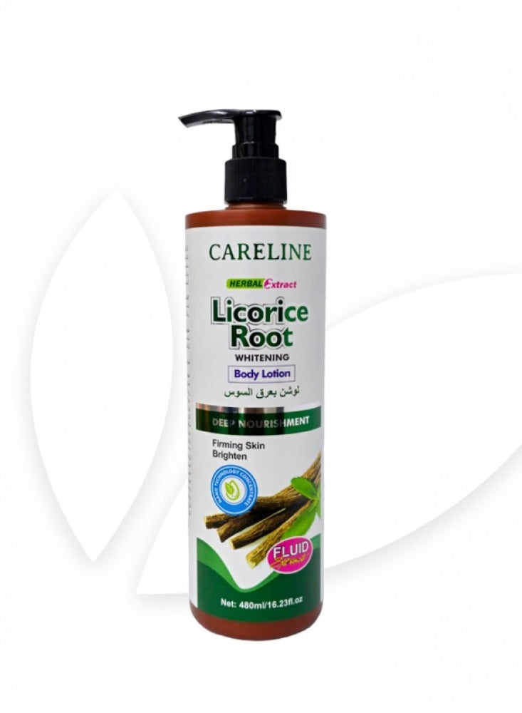 Careline whitening lotion with licorice 480 ml