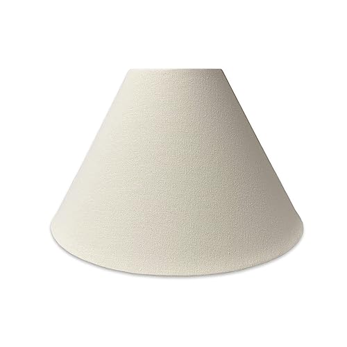 Royal Designs Inc Royal Designs, Inc. Coolie Empire Hardback Lamp Shade, HB-607-14LNWH, Linen White, 5 x 14 x 9.5 - Image 2