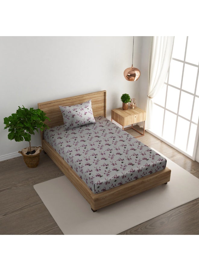 RISHAHOME 2-Piece 180 TC Printed Cotton Bedsheet Set Single Size – Premium Collection with 1 pillow case - Image 2