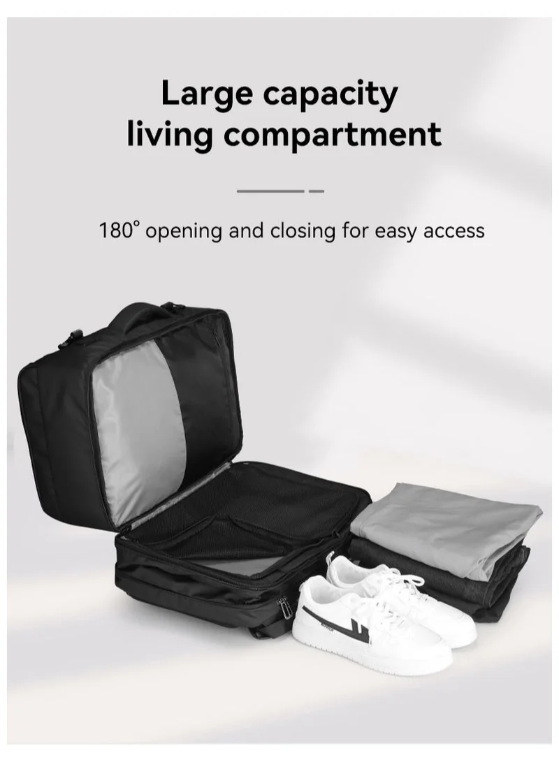 MARK RYDEN MARK RYDEN 9907 KR Expandable Stretchy Cabin Luggage for Weekend Trips ,17 Inch Laptop Backpack