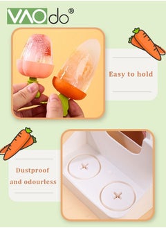 6PCS Carrot Shape Ice Cube Trays Set Mold Fun Ice Maker Molds for Cocktails Ice Cubes Chocolates Jello Shots - pzsku/Z6305DC6D89451905813FZ/45/_/1688465976/6c2337c6-37cc-45d7-a66d-c31b433a3ae6