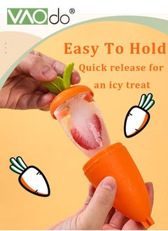 6PCS Carrot Shape Ice Cube Trays Set Mold Fun Ice Maker Molds for Cocktails Ice Cubes Chocolates Jello Shots - pzsku/Z6305DC6D89451905813FZ/45/_/1688465979/bee5ebe4-695f-48de-8d80-8831c3793242