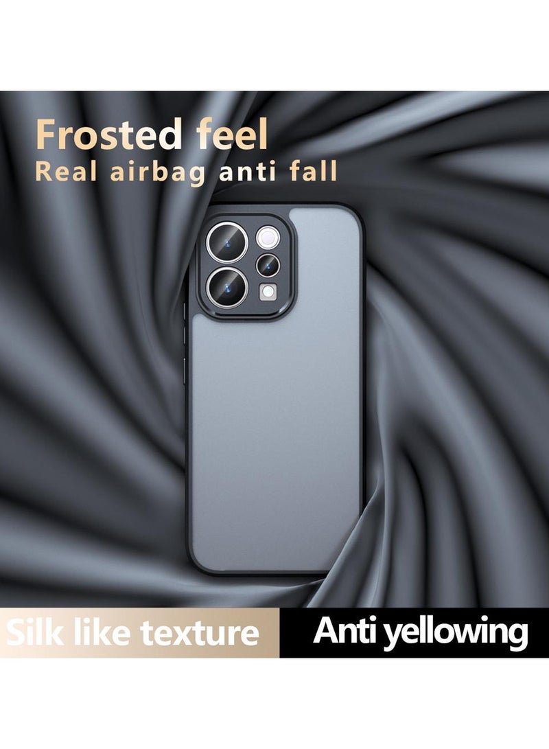 دبليو تيك غطاء حماية نحيف لهاتف vivo V70 5G 2026 مصنوع من السيليكون TPU الهجين الممتاز مع مصدات مدرعة مرتفعة (MCAPSA) - شفاف/أسود - Image 2