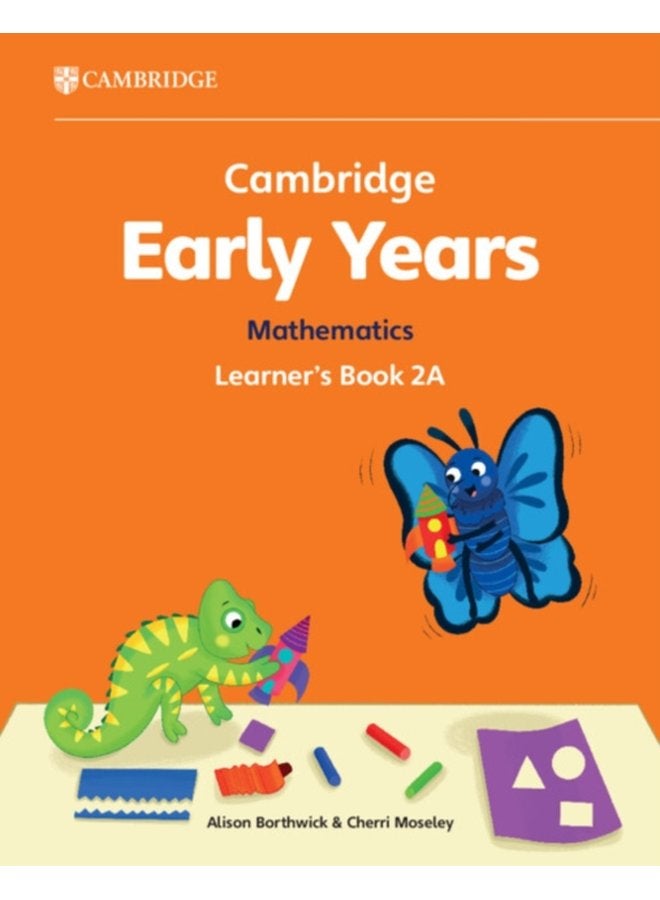 Cambridge Early Years Mathematics Learner s Book 2A Early Years International - Paperback