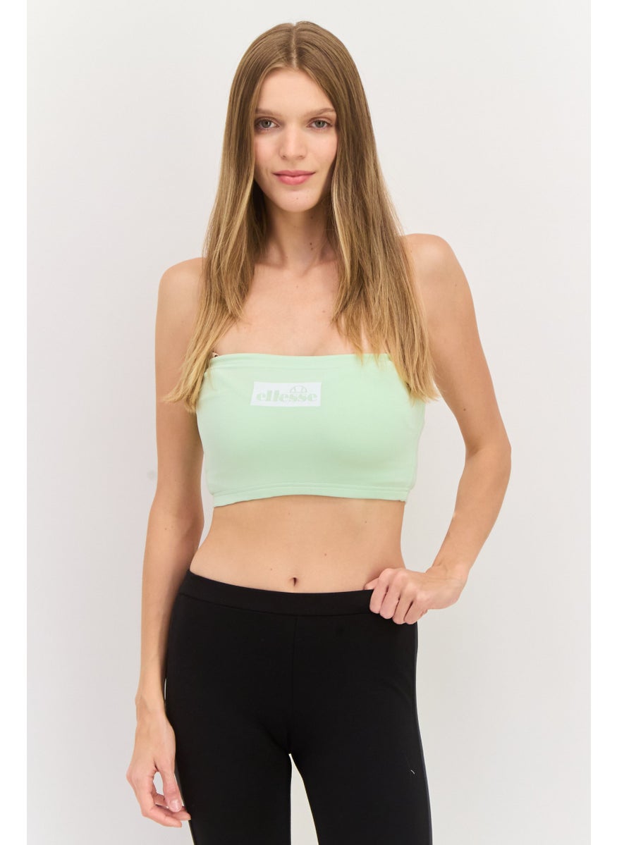 Ellesse Women Sportswear Fit Strapless Outdoor Top, Light Green  - Image 1