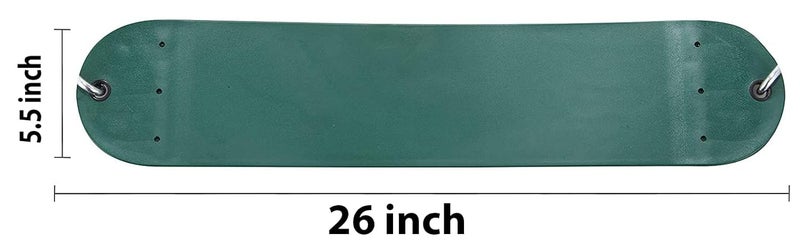 REZNOR Commercial Grade Heavy Duty Plastic Swing Seat Outdoor Swing Chair Swing seat Green - Image 2