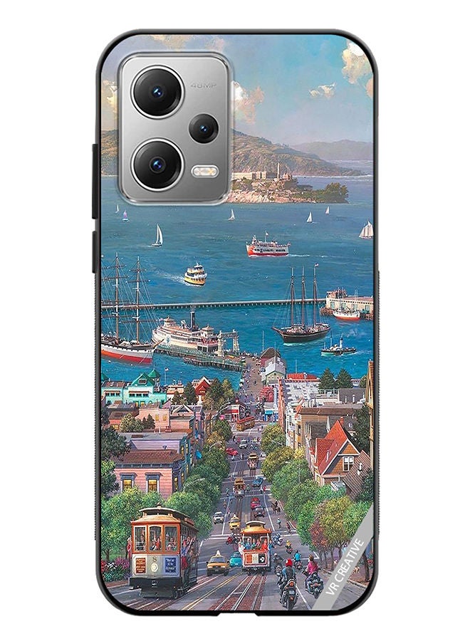VR CREATIVE Protective Case Cover For Xiaomi Redmi Note 12 Park West Gallery Design Multicolour - Image 1