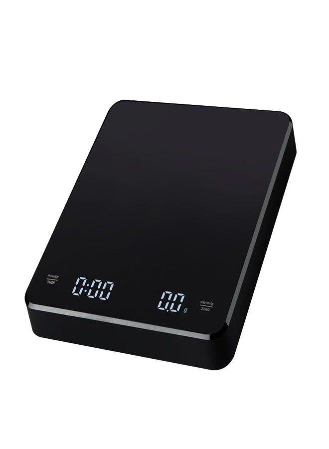 Tefola Digital Coffee Scale with Timer, Precision Espresso Scale, Rechargeable Pour Over Scale with Tare Function, Backlit Display for Barista & Home Brewing Milliliter and Grams, Maximum Weight 6.6lb - Image 1