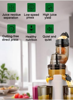 SUKILO High Performance Electric Juicer for Fruits and Vegetables | 200 Watts with Large 3.55 inch Caliber for Maximum Juice Yield  - Image 4
