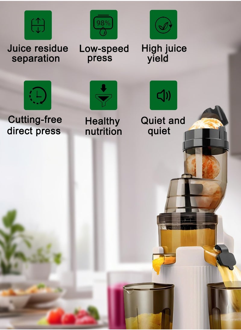 SUKILO High Performance Electric Juicer for Fruits and Vegetables | 200 Watts with Large 3.55 inch Caliber for Maximum Juice Yield  - Image 4