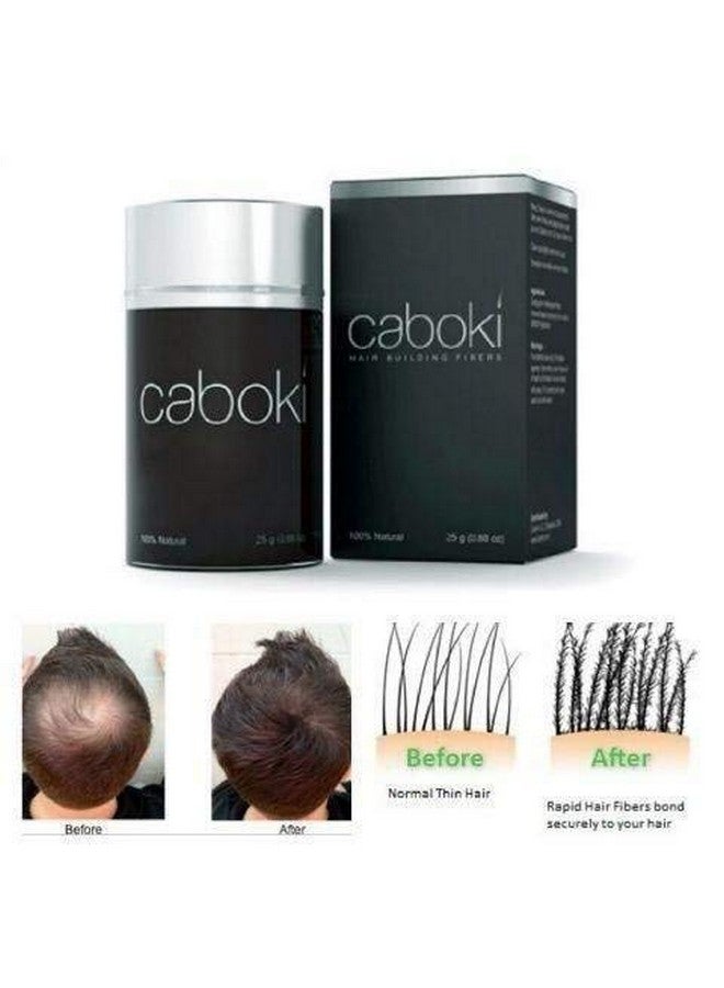 Caboki ألياف بناء الشعر كابوكي بلاستيك 25 جرام (أسود) من SRB أمديد بواسطة Ad .Com - Image 4