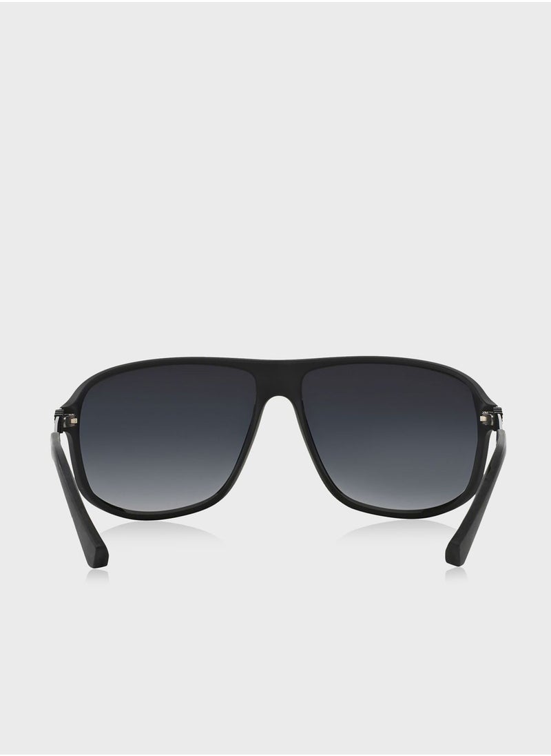 EMPORIO ARMANI 0Ea4029 Square Sunglasses  - Image 3