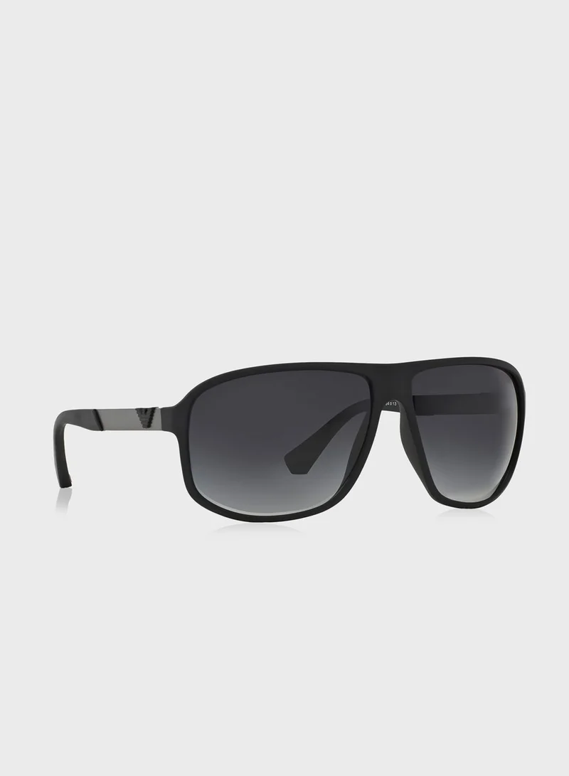 EMPORIO ARMANI 0Ea4029 Square Sunglasses