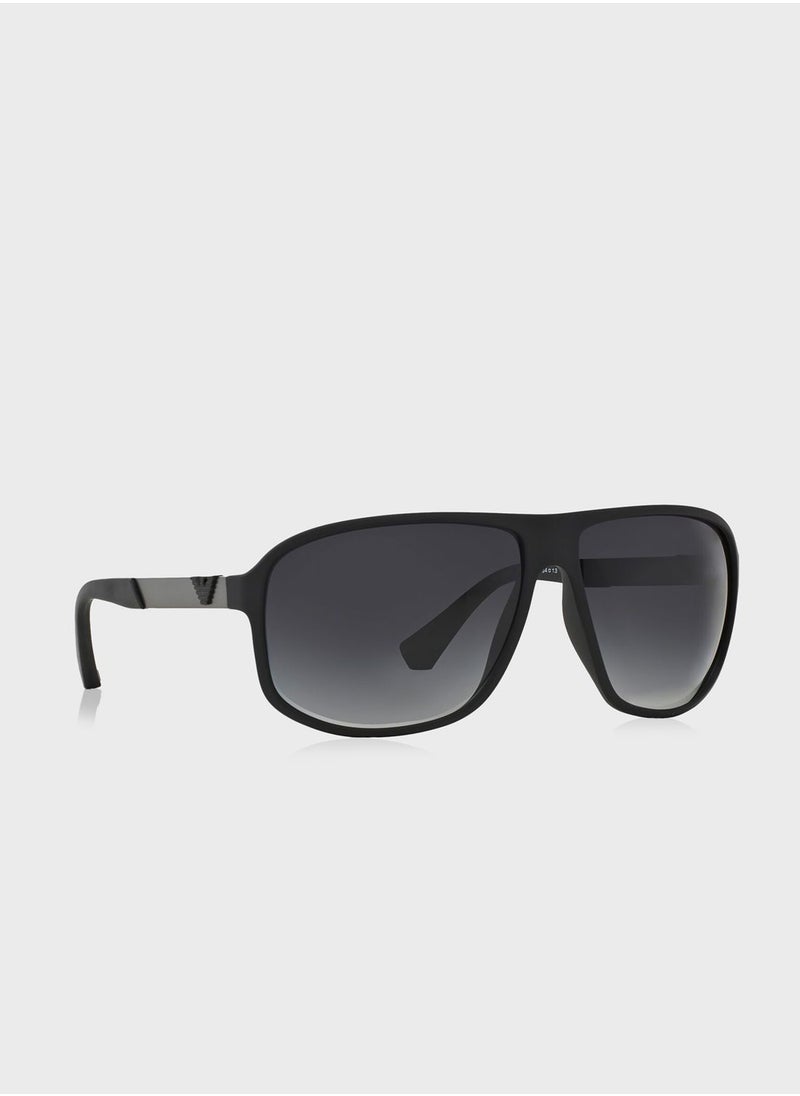 EMPORIO ARMANI 0Ea4029 Square Sunglasses  - Image 5