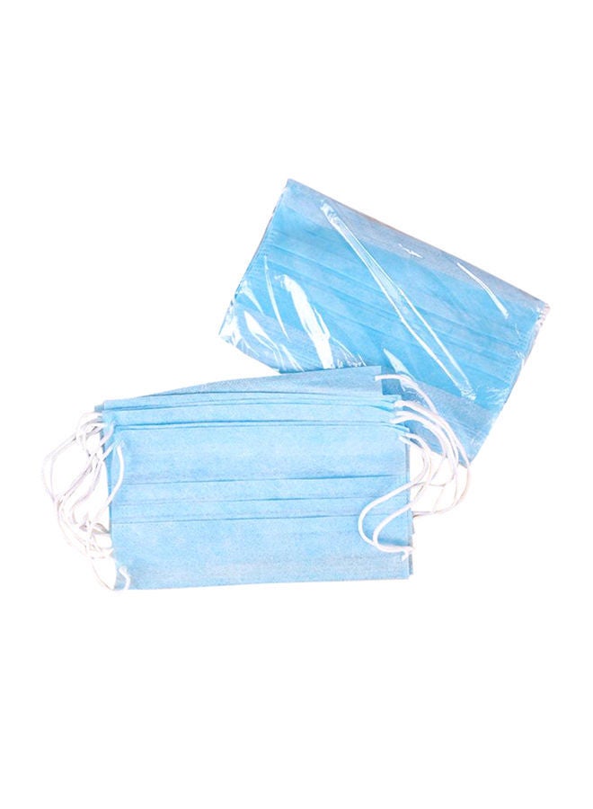 NIBEMINENT 50-Piece 3 Layers Disposable Protetive Face Mask