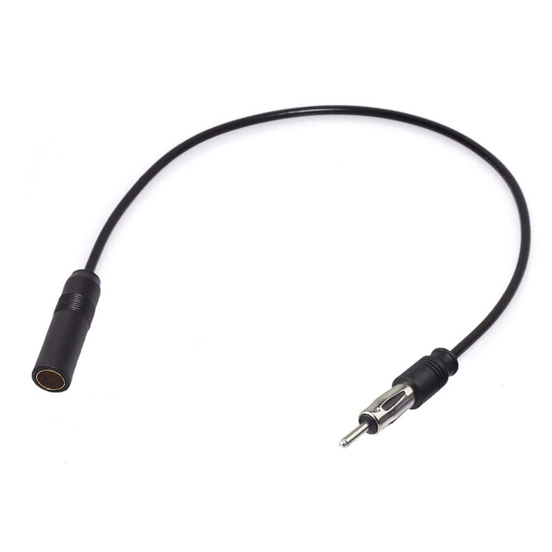 Bingfu Car Radio Antenna Extension Cable 50cm / 20 inch FM AM Radio Car Antenna Extension Coaxial Cable Cord DIN Plug Connector for Vehicle Truck Stereo Head Unit CD Media Receiver Player - Image 5