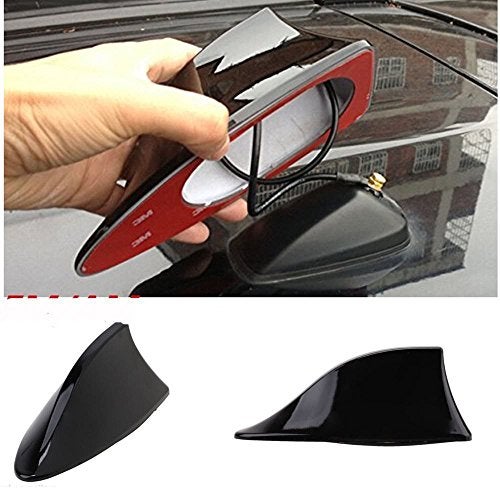 Autoxygen Car Black Shark Fin Signal Receiver Antenna For Ve na - Image 2
