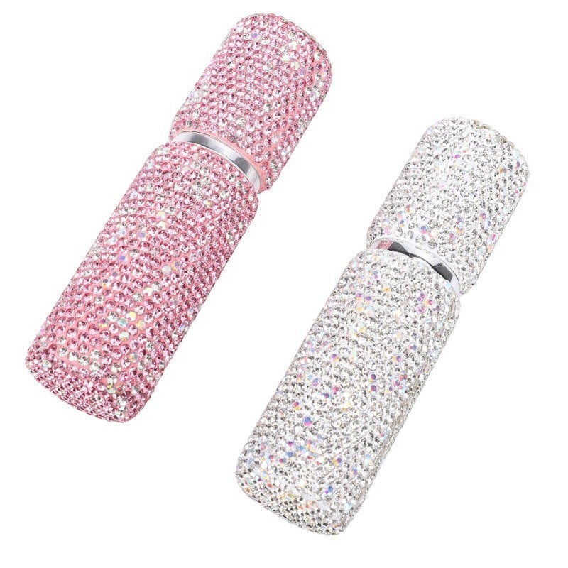 Travel Perfume Bottle: Compact Lightweight Premium Plastic Rhinestone Spray - Stylish Accessory Refillable Dispenser for Travel Daily Use Gift for Women - Image 4