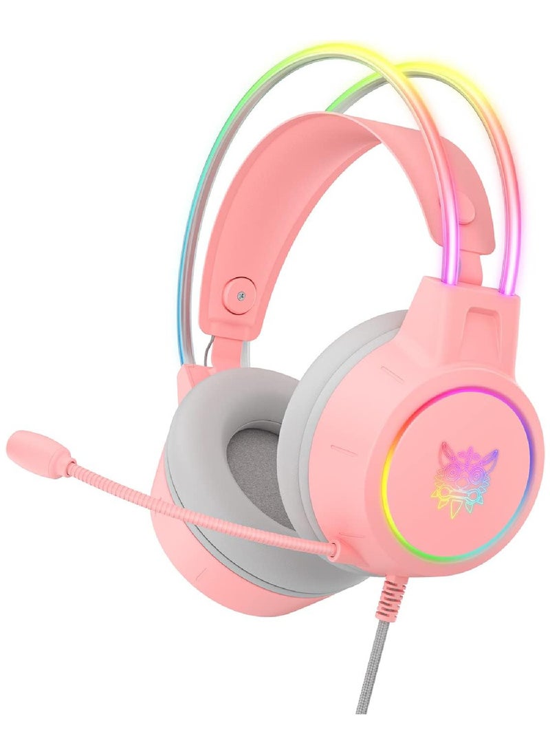 onikuma Gaming Wired Headset With Microphone For PS4 PS5 XOne XSeries NSwitch PC  - Image 1