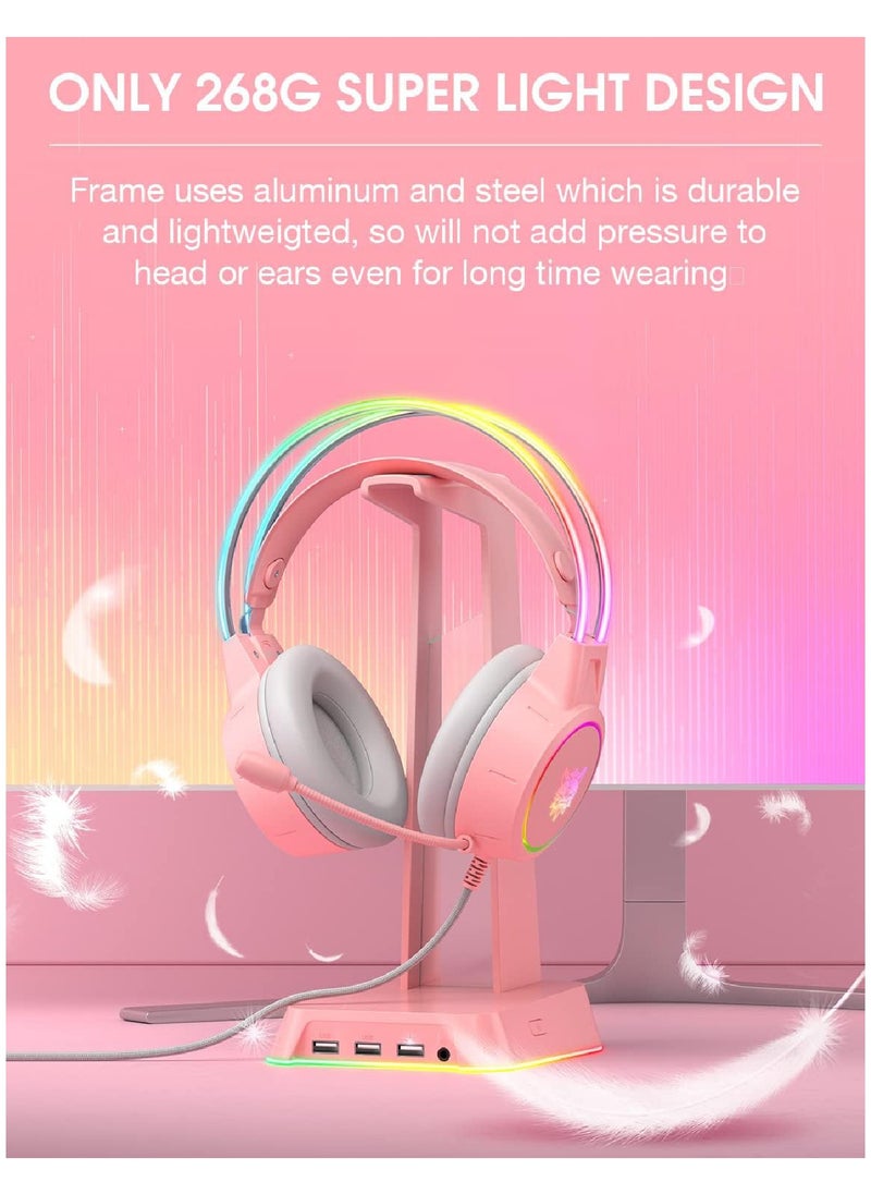 onikuma Gaming Wired Headset With Microphone For PS4 PS5 XOne XSeries NSwitch PC  - Image 4