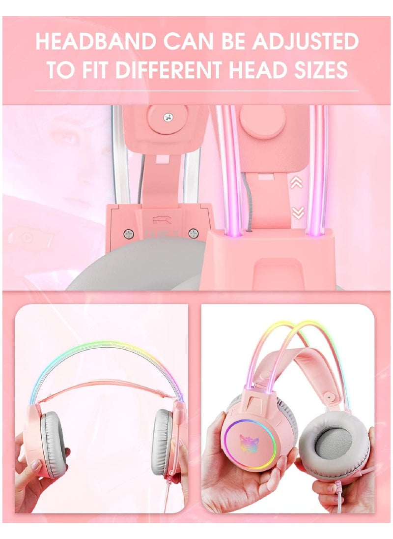 onikuma Gaming Wired Headset With Microphone For PS4 PS5 XOne XSeries NSwitch PC  - Image 2
