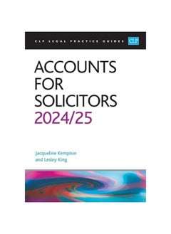 Accounts for Solicitors 2024/2025: Legal Practice Course Guides (LPC)  - Image 1
