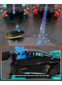 SARAQITA Sensing Stunt Rc Cars - 4 Wheel Drive Drift Stunt Remote Control Race Toy with Spray Launcher - 360° Rotation Remote Control Car for Boys & Girls Birthday Gift  - Image 3