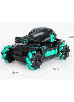 SARAQITA Sensing Stunt Rc Cars - 4 Wheel Drive Drift Stunt Remote Control Race Toy with Spray Launcher - 360° Rotation Remote Control Car for Boys & Girls Birthday Gift  - Image 5