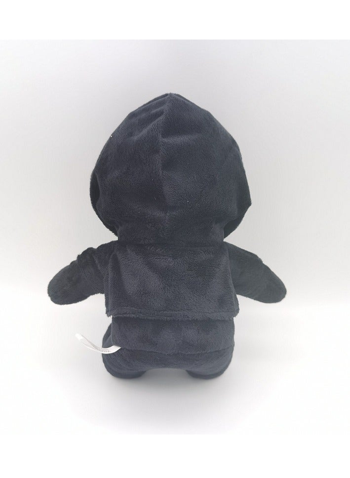 general Tanqr Plush, Anime Black Plush Toy, Cartoon Characters Stuffed Animal, Game Plushie Doll for Fans and Friends Beautifully Plush Doll Gifts - Image 2