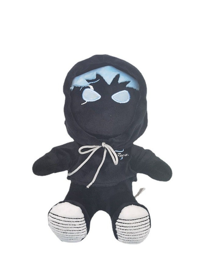 general Tanqr Plush, Anime Black Plush Toy, Cartoon Characters Stuffed Animal, Game Plushie Doll for Fans and Friends Beautifully Plush Doll Gifts - Image 1