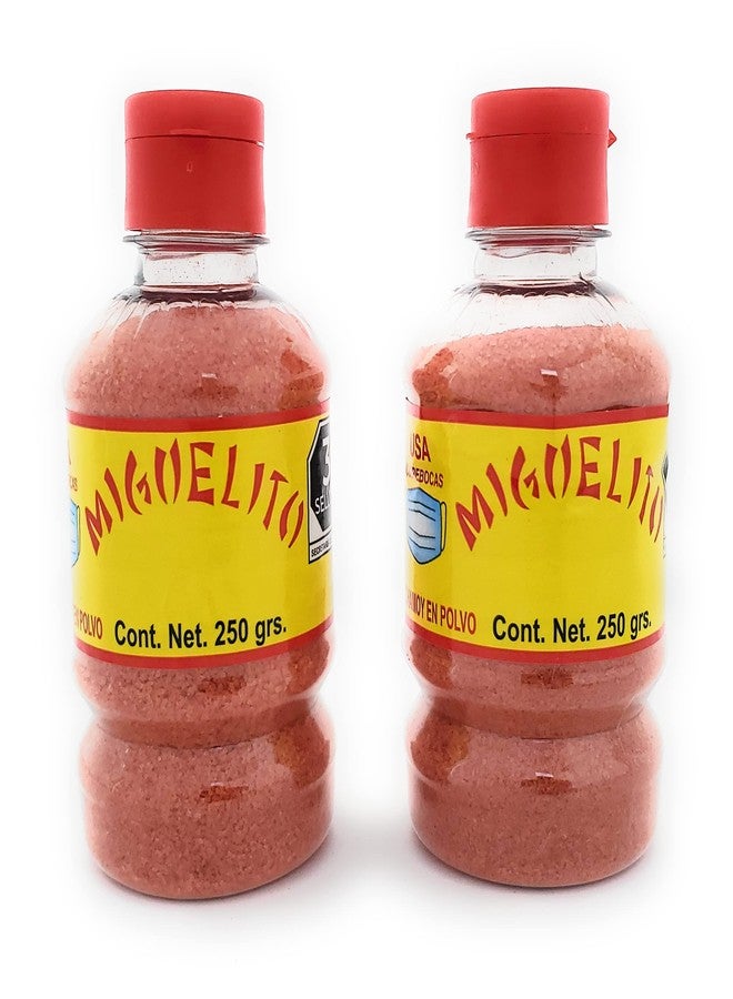 Miguelito 2 X Miguelito Chamoy Chilito Polvo Mexican Candy Chili Powder 2 Bottles 250g Ea - Image 1
