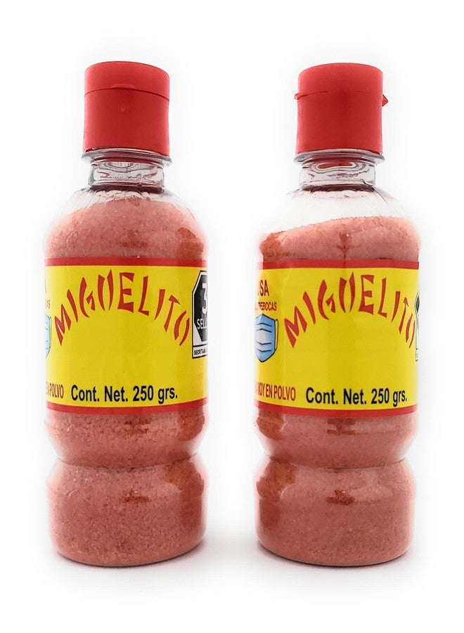 Miguelito 2 X Miguelito Chamoy Chilito Polvo Mexican Candy Chili Powder 2 Bottles 250g Ea - Image 2