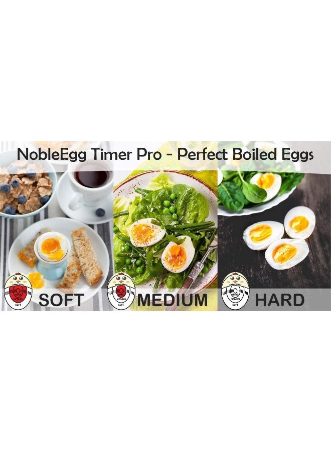 Generic - Nobleegg  Egg Timer Pro | Soft Hard Boiled Egg Timer That Changes Color When Done | No Bpa, Certified - Image 1