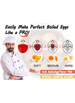 Nobleegg  Egg Timer Pro | Soft Hard Boiled Egg Timer That Changes Color When Done | No Bpa, Certified - pzsku/Z63076EAF8DB747B8FB5EZ/45/_/1722074743/e994a298-e733-40cb-bea5-3a5acdedf1b9