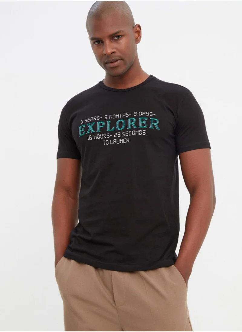 trendyol Explorer Crew Neck T-Shirt