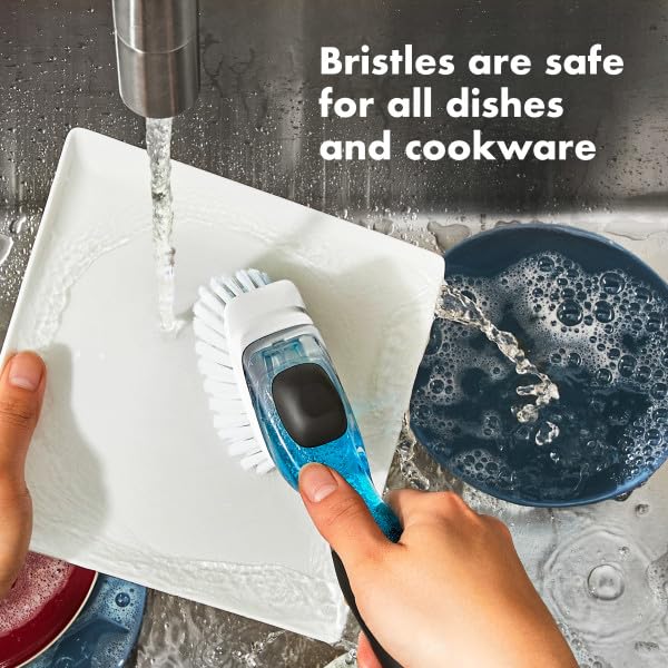 OXO Good Grips Soap Dispensing Dish Brush - Image 3