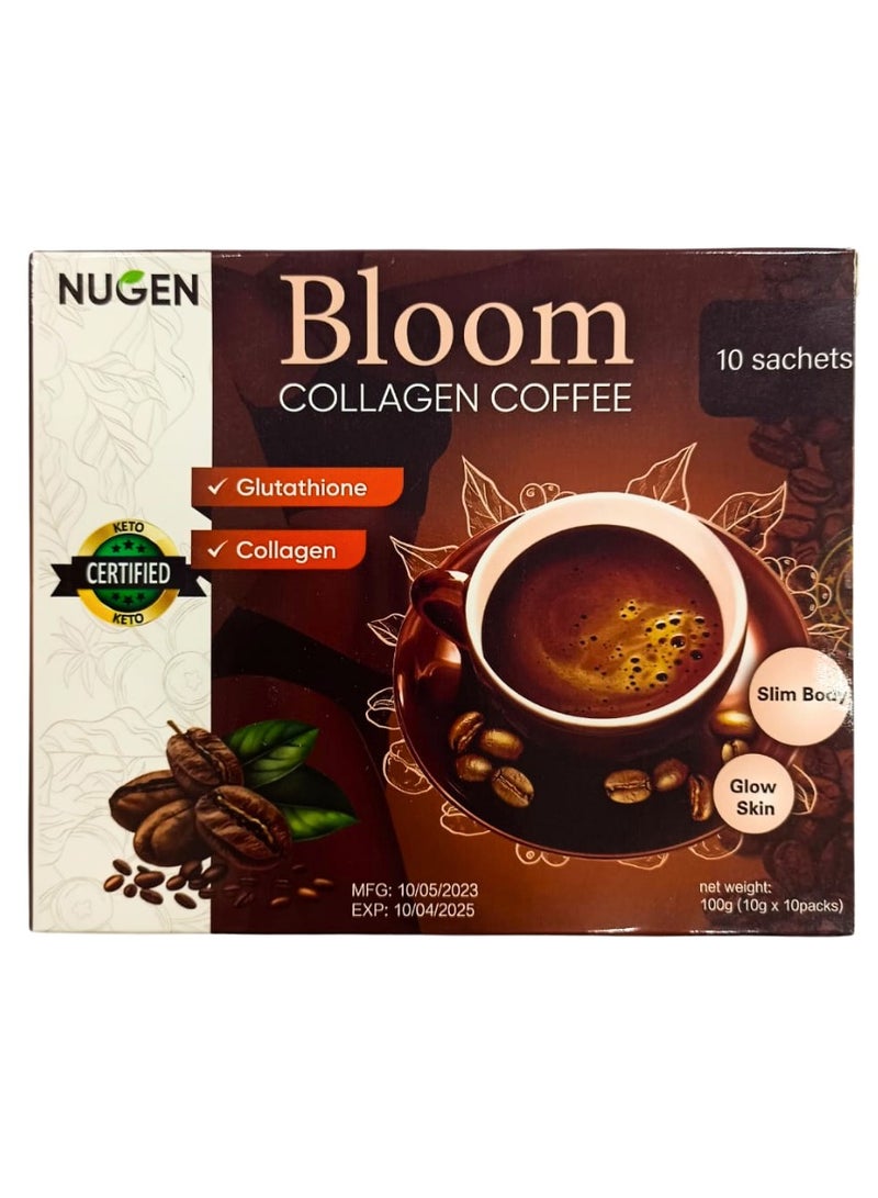 Bloom Collagen Coffee 10 Sachets