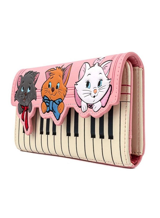 لاونج فلاي محفظة ديزني أريستوكاتس بيانو كيتيز المصنوعة من الجلد الصناعي - Image 2
