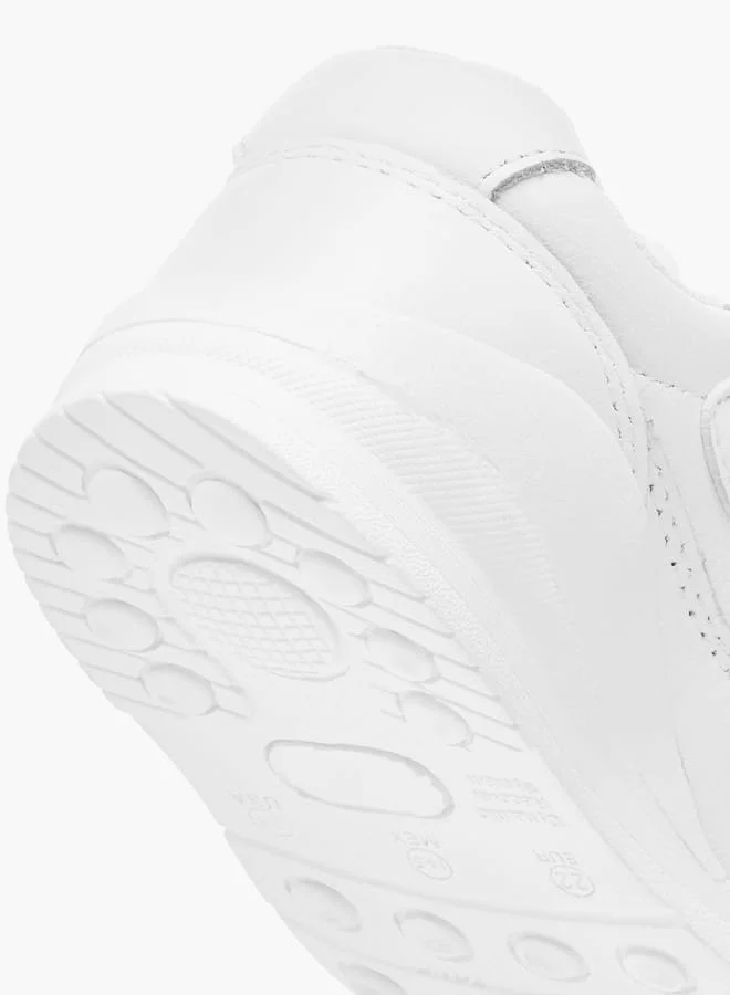 Barefeet Textured Sneakers with Hook and Loop Closure