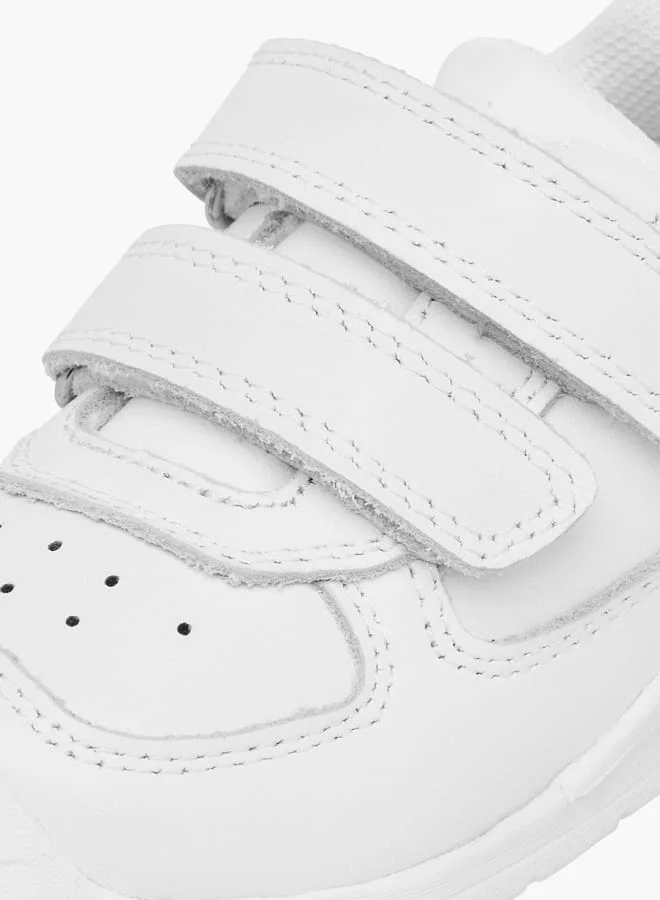 Barefeet Textured Sneakers with Hook and Loop Closure