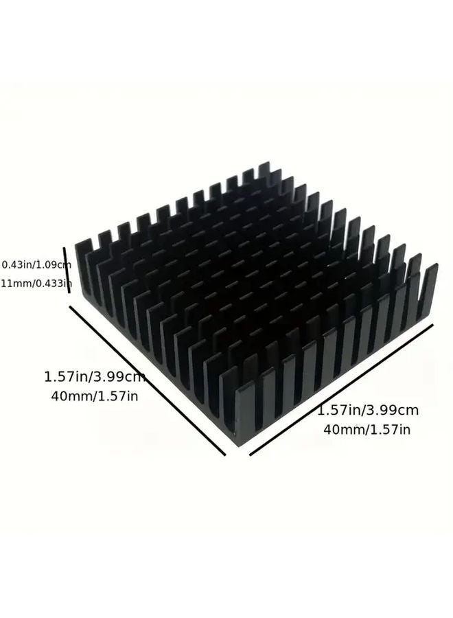 أخضر 2 قطعة 40 ملم مبرد حراري من الألومنيوم TEC1 12706 وحدة تبيلر مجموعة تبريد - Image 3
