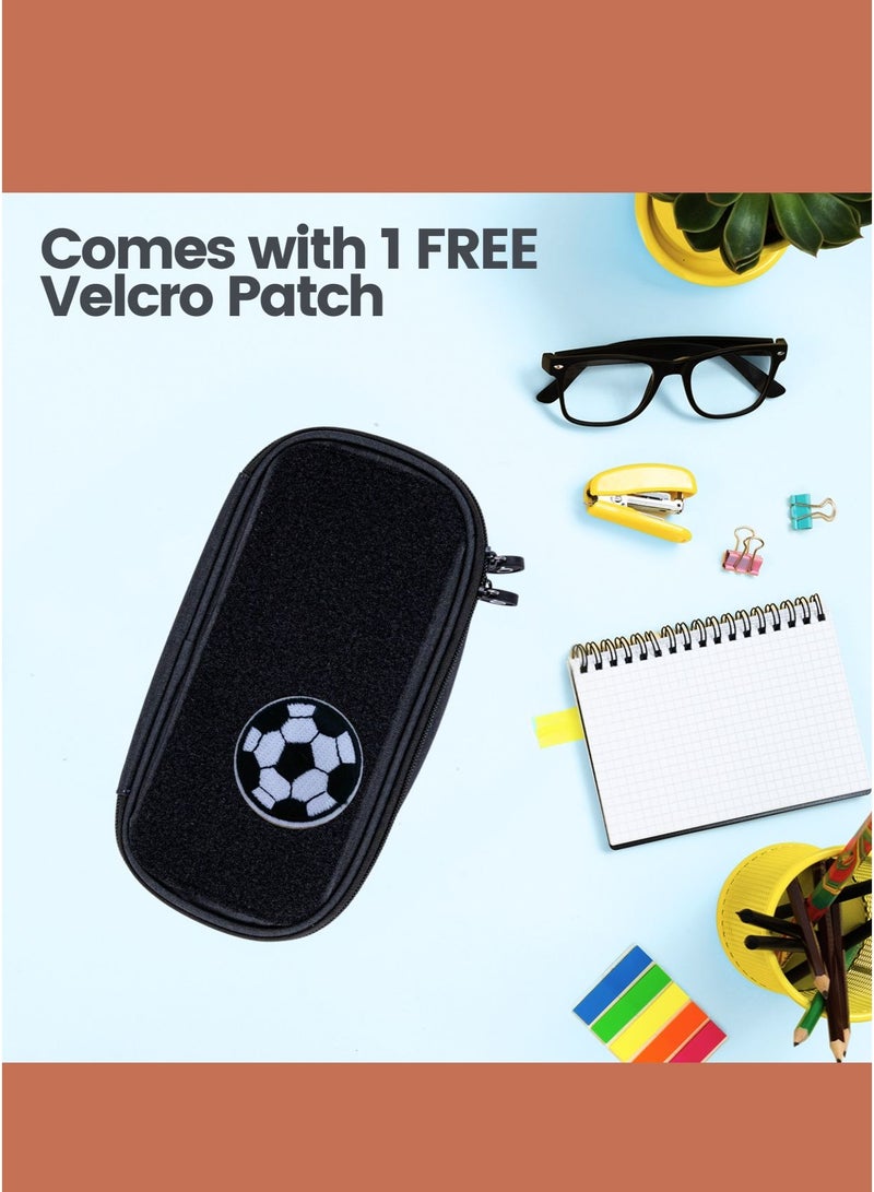 Project Nomad Tacti-cool Pencil Case – Large Pouch for School/Office Supplies, Multiple Pen Section & add-on accessories, Big Capacity for pencils and stationery, Aesthetic Creative Bag for Girls/Boys, Black - Image 5